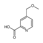 2-Pyridinecarboxylicacid,4-(methoxymethyl)-(9CI)结构式
