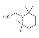 (2,2,6,6-tetramethylpiperidin-1-yl)methylsilane Structure