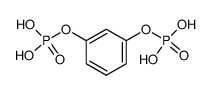 1,3-phenylene bis(dihydrogen phosphate) Structure