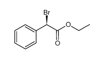 (r)-ethyl 1-bromo-1-phenyl acetate Structure