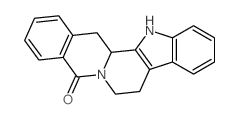 3,11,12,21-tetrahydro-1H-yohimban-14-one Structure