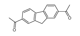 2,7-双乙酰芴结构式