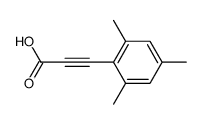 2,4,6-trimethyl phenylpropiolic acid Structure