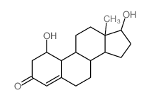 Estr-4-en-3-one,1,17-dihydroxy-, (1b,17b)- (9CI) Structure