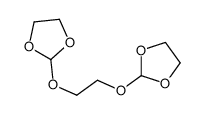 2-[2-(1,3-dioxolan-2-yloxy)ethoxy]-1,3-dioxolane Structure