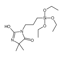 5,5-dimethyl-3-(3-triethoxysilylpropyl)imidazolidine-2,4-dione Structure