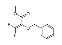 methyl 3,3-difluoro-2-phenylmethoxyprop-2-enoate结构式