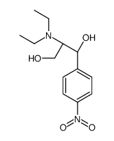 (1S,2S)-2-(diethylamino)-1-(4-nitrophenyl)propane-1,3-diol结构式