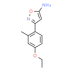 5-Isoxazolamine,3-(4-ethoxy-2-methylphenyl)-(9CI) picture