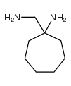 1-氨基甲基-环庚基胺结构式