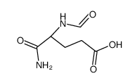 (-!formyl-DL-glutamic acid )-1-amide Structure