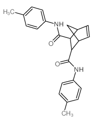 Bicyclo[2.2.1]hept-5-ene-2,3-dicarboxamide,N2,N3-bis(4-methylphenyl)-, (1R,2R,3R,4S)-rel- Structure