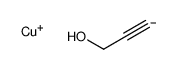 copper(1+),prop-2-yn-1-ol结构式