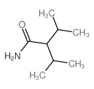 Butanamide,3-methyl-2-(1-methylethyl)- structure