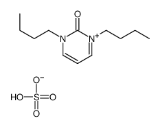 1,3-dibutylpyrimidin-1-ium-2-one,hydrogen sulfate结构式