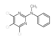 2-Pyrimidinamine,4,5,6-trichloro-N-methyl-N-phenyl- picture