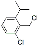 Chloro(chloromethyl)(1-methylethyl)benzene结构式