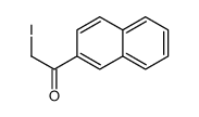 2-iodo-1-naphthalen-2-ylethanone结构式