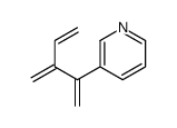 3-(3-methylidenepenta-1,4-dien-2-yl)pyridine Structure