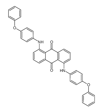 1,5-bis[(4-phenoxyphenyl)amino]anthraquinone structure