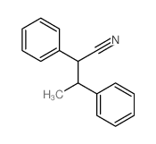 Benzenepropanenitrile, b-methyl-a-phenyl-结构式