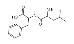 DL-亮氨酰-DL-苯丙氨酸结构式