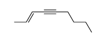 (E)-2-Nonen-4-yne Structure