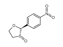 trans-2-(4-Nitrophenyl)-1,3-oxathiolane S-oxide Structure