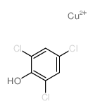 Phenol, 2,4,6-trichloro-, copper(2+) salt picture