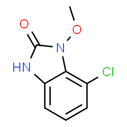 2H-Benzimidazol-2-one,7-chloro-1,3-dihydro-1-methoxy-(9CI)结构式