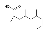 2,2,4,6-tetramethylnonanoic acid结构式