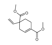 dimethyl 4-ethenylcyclohexene-1,4-dicarboxylate结构式