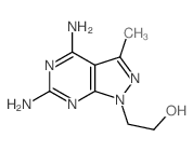1H-Pyrazolo[3,4-d]pyrimidine-1-ethanol,4,6-diamino-3-methyl- picture