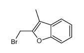 2-(bromomethyl)-3-methyl-1-benzofuran结构式