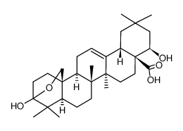 lantaninilic acid Structure