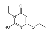 6-ethoxy-3-ethyl-1H-pyrimidine-2,4-dione结构式