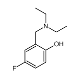 2-(diethylaminomethyl)-4-fluorophenol Structure