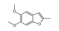 5,6-dimethoxy-2-methyl-1-benzofuran Structure