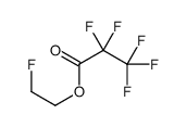 2-fluoroethyl 2,2,3,3,3-pentafluoropropanoate结构式