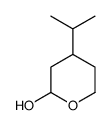 4-propan-2-yloxan-2-ol结构式