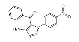 [5-amino-3-(4-nitrophenyl)imidazol-4-yl]-phenylmethanone结构式