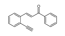3-(2-ethynylphenyl)-1-phenylprop-2-en-1-one Structure