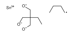 1-butyl-4-ethyl-2,6,7-trioxa-1-stannabicyclo[2.2.2]octane Structure