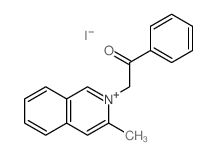 2-(3-methyl-3H-isoquinolin-2-yl)-1-phenyl-ethanone结构式