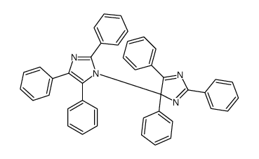 2,4,5-triphenyl-1-(2,4,5-triphenylimidazol-4-yl)imidazole结构式