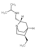 1-Azabicyclo[2.2.2]octane-2-methanamine,5-ethyl-N-(1-methylethyl)-,(1S,2S,4S,5R)-(9CI)结构式