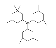 Tris(3,3,5-trimethylcyclohexyl)arsine Structure