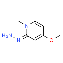 2(1H)-Pyridinone,4-methoxy-1-methyl-,hydrazone(9CI)结构式