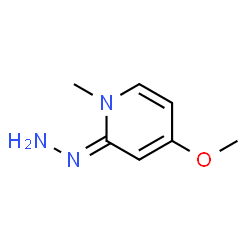 2(1H)-Pyridinone,4-methoxy-1-methyl-,hydrazone(9CI) structure