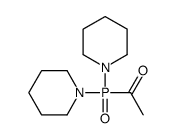 1-di(piperidin-1-yl)phosphorylethanone结构式